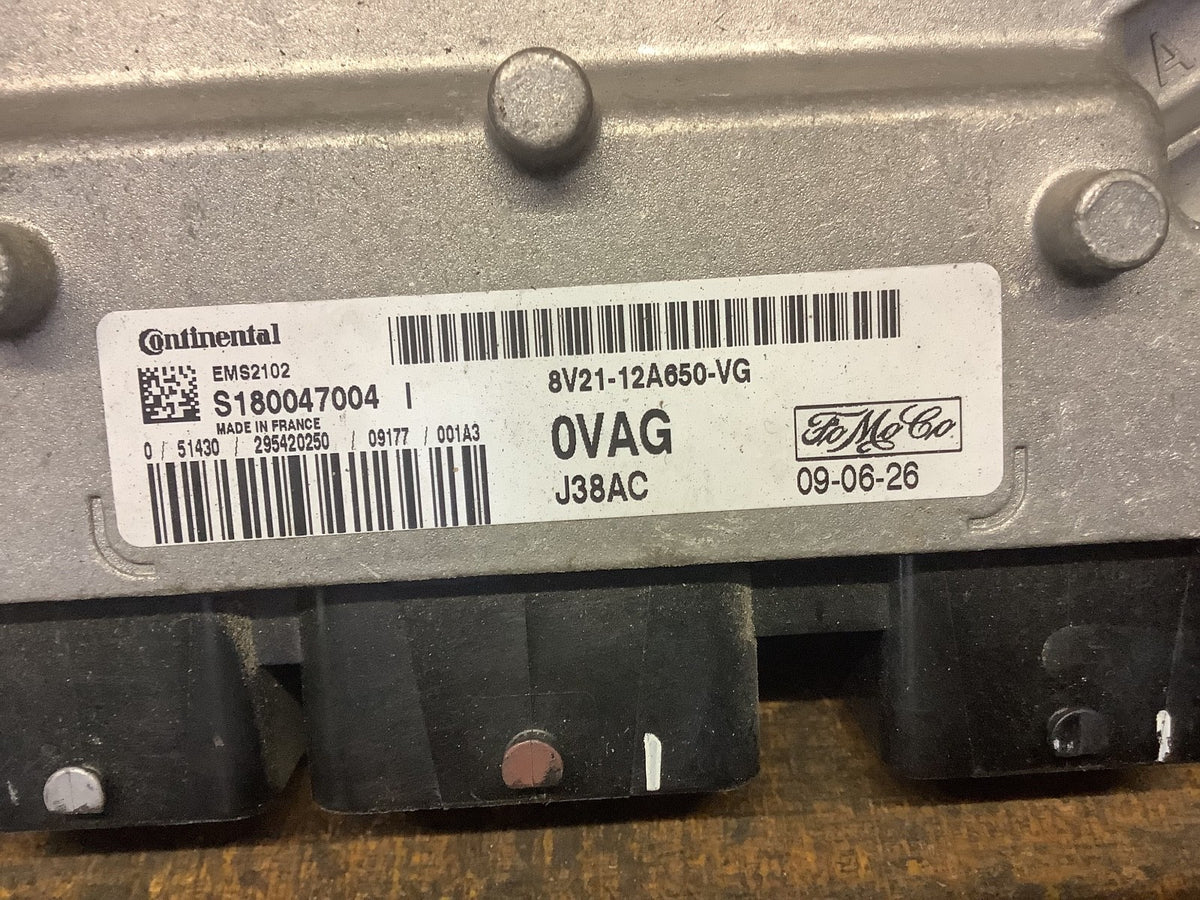 FORD FIESTA MK7 1.4 PETROL ENGINE ECU 8V21 12A650 VG 2009 20123
