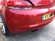 VOLKSWAGEN SCIROCCO REAR BUMPER RED PAINT CODE LA3H 2008 20136