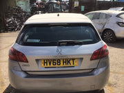 PEUGEOT 308 MK2 TAILGATE ARTENSE GREY PAINT CODE KCA 2013 20193