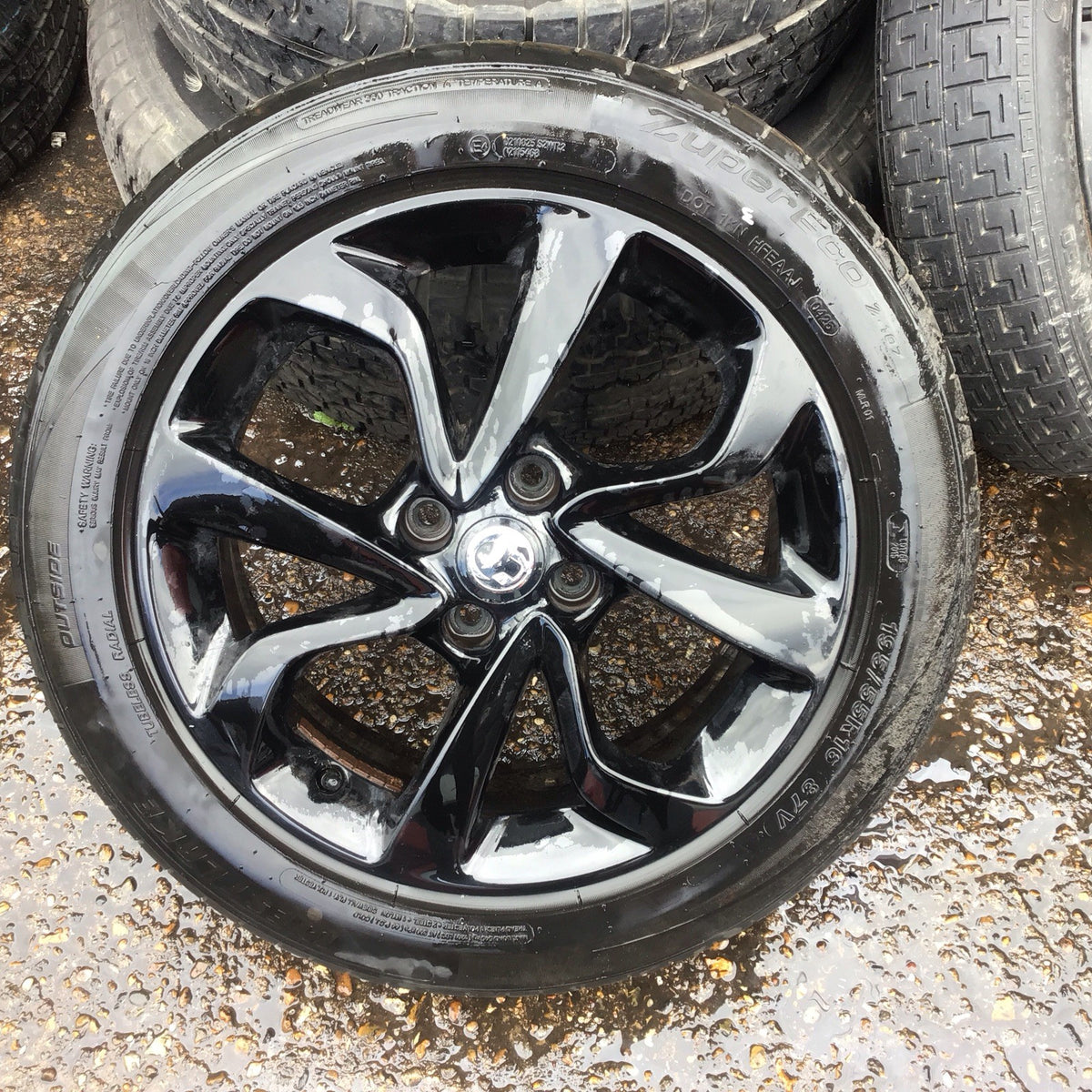 VAUXHALL CORSA D ALLOY WHEEL 16'' AND TYRE 195X55X16 2006 20142