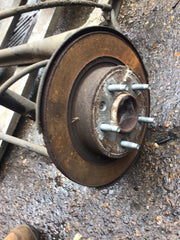 VAUXHALL ASTRA J REAR AXLE DRUM BRAKES WITH ABS DIESEL ESTATE 2010 20143