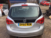 VAUXHALL MERIVA B TAILGATE SILVER PAINT CODE Z157 2AU 2010 20170