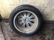 VAUXHALL CORSA ALLOY WHEEL 16'' 13298019 AND TYRE 195X55X16 2006 20149