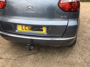  CITROEN C4 PICASSO REAR BUMPER IRON GRAY METALLIC PAINT CODE EZW 2010 20134