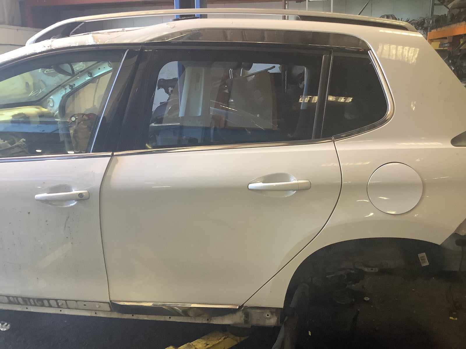 PEUGEOT 2008 MK1 PASSENGERS SIDE REAR DOOR BANQUISE WHITE EWP 2013 20191