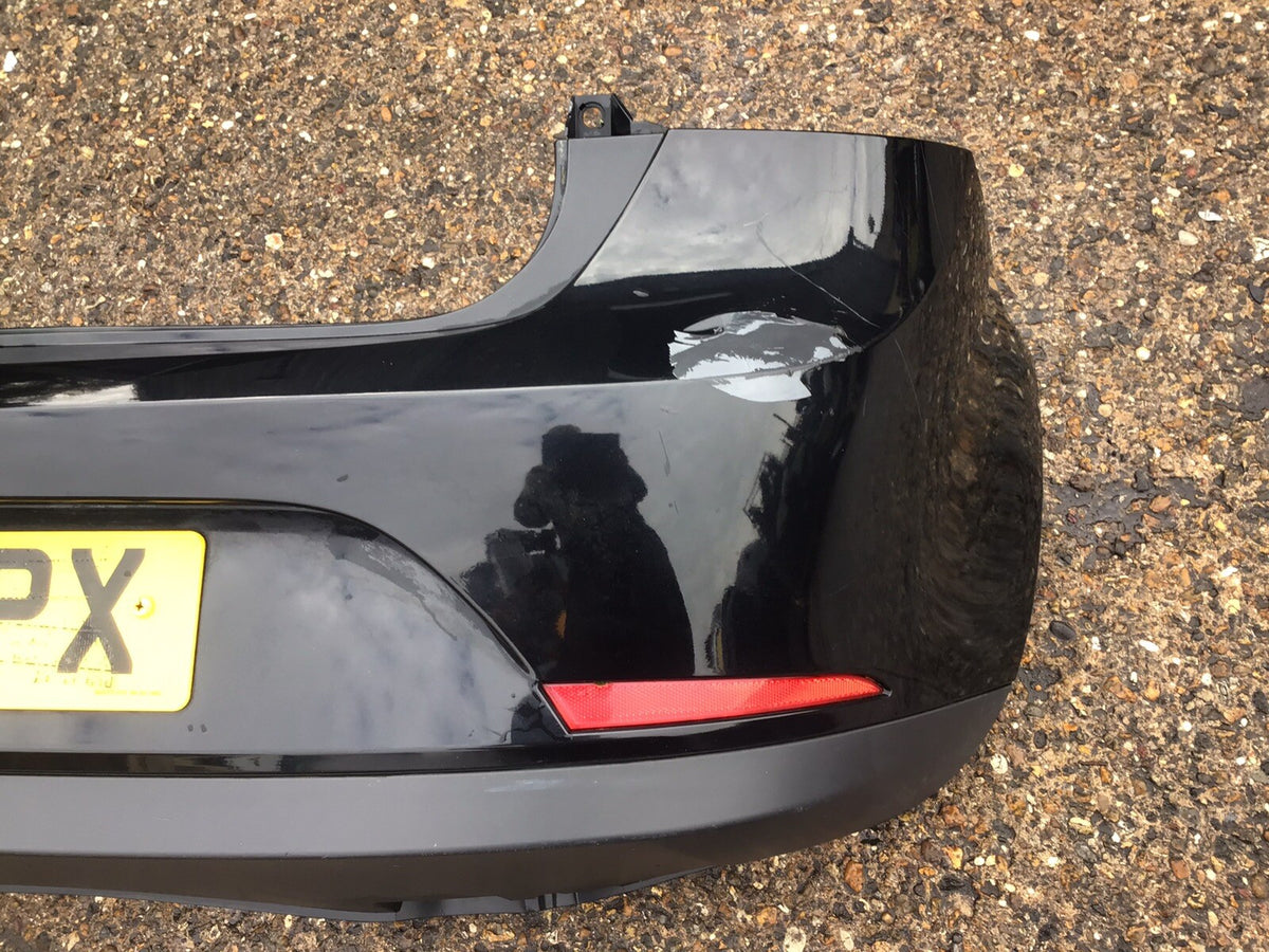 SEAT IBIZA FR REAR BUMPER 5 DOOR 6J4807421 BLACK LZ9Y 2011 20158