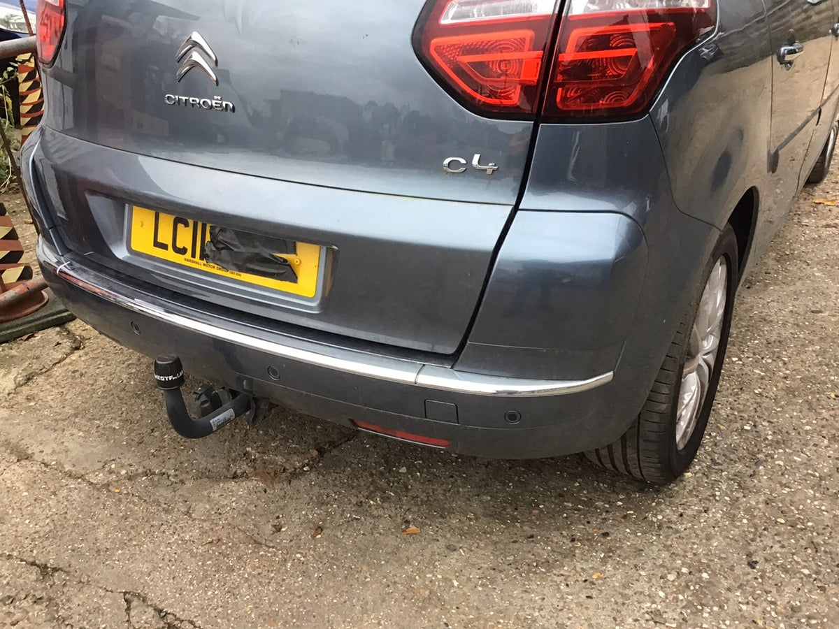  CITROEN C4 PICASSO REAR BUMPER IRON GRAY METALLIC PAINT CODE EZW 2010 20133
