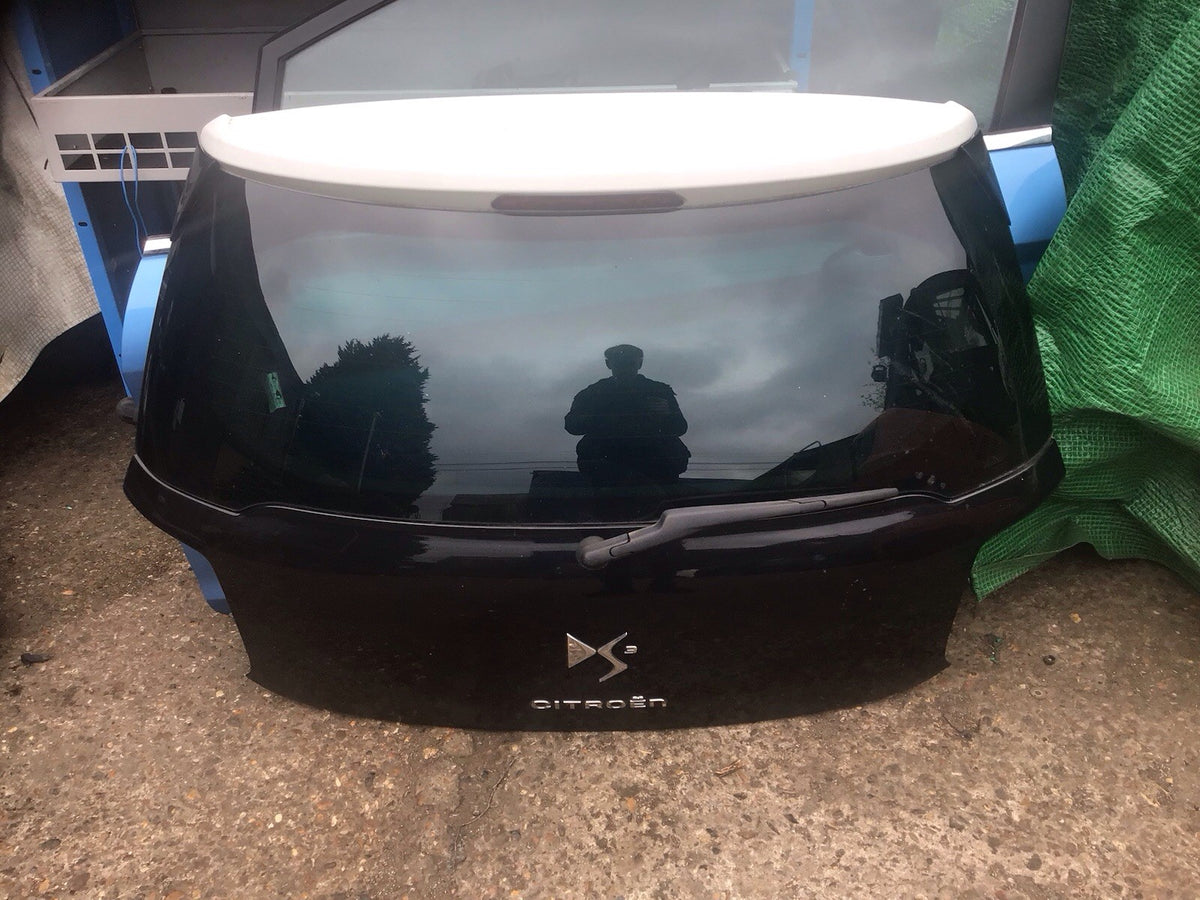 CITROEN DS3 TAILGATE BLACK PERLA PAINT CODE KTV WHITE TOP 2010 20152