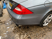 MERCEDES CLS REAR BUMPER METALLIC GRAY C638 COMPLETE 2004 20101