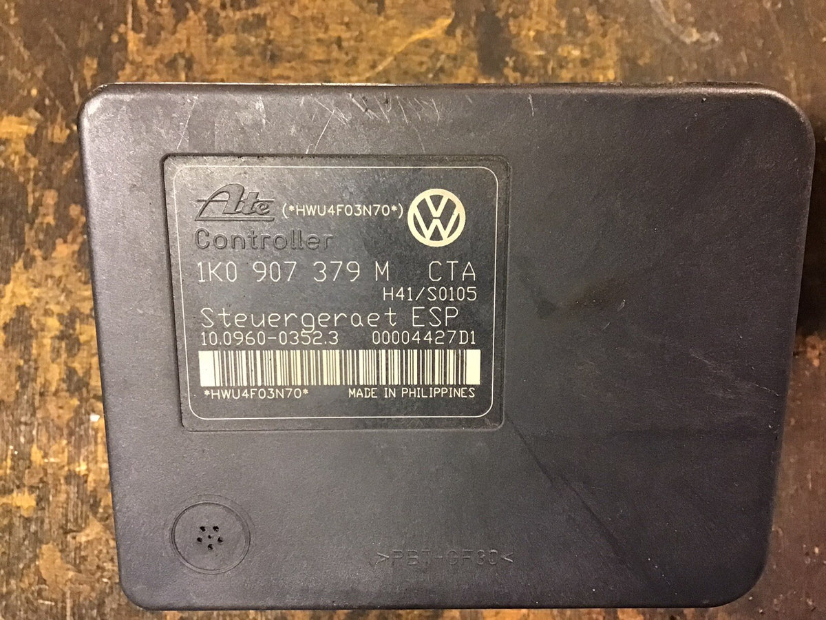 VOLKSWAGEN GOLF MK6 ABS PUMP MODULE 1K0614517K ATE 10.0206 0142.4 2009 20124