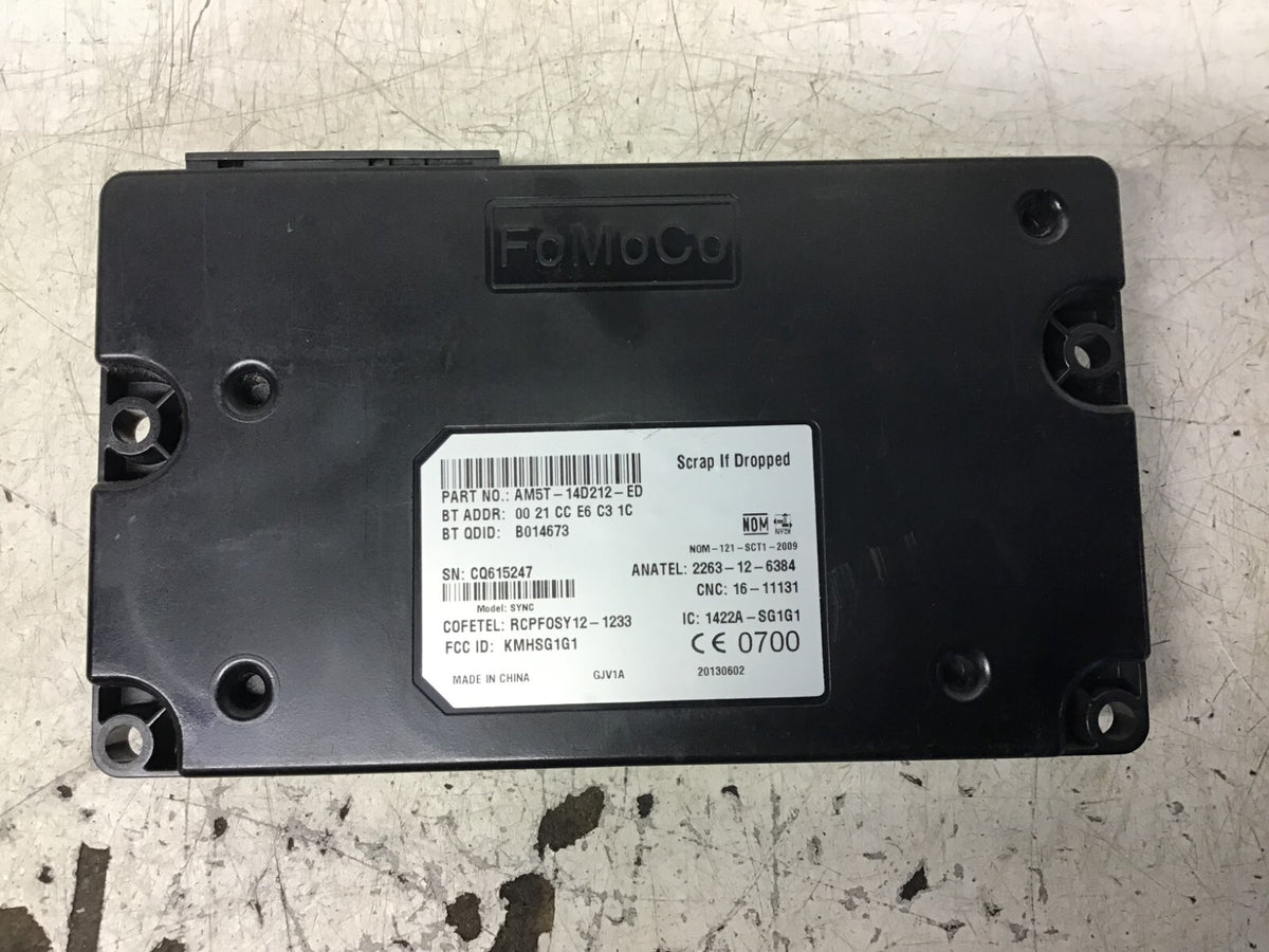FORD FIESTA MK7 BLUETOOTH ECU CONTROL MODULE AM5T 14D212 ED  2008 20171