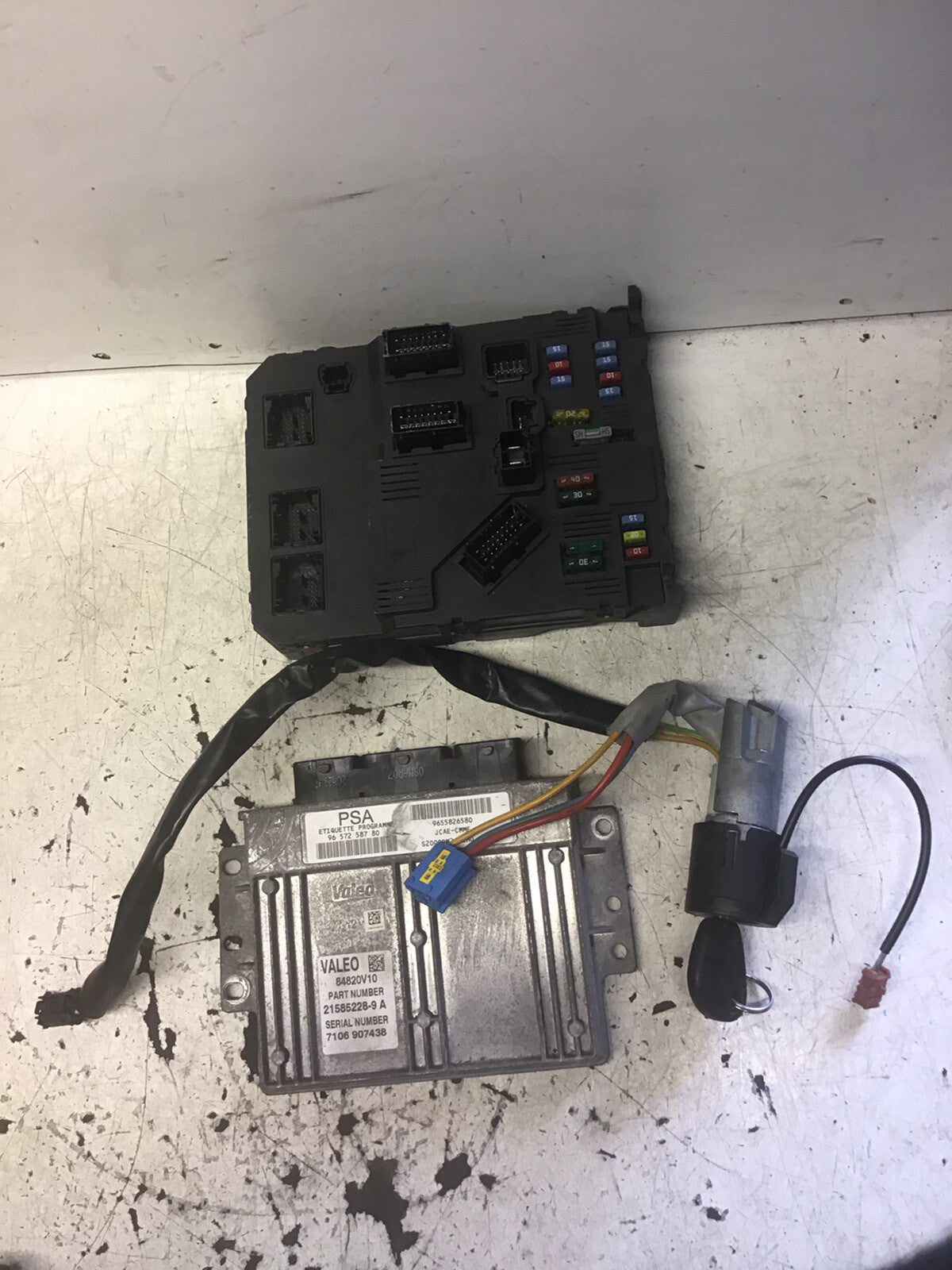 CITROEN PICCASSO 1.8 16V PETROL ECU KIT 9657258780 2002 20061