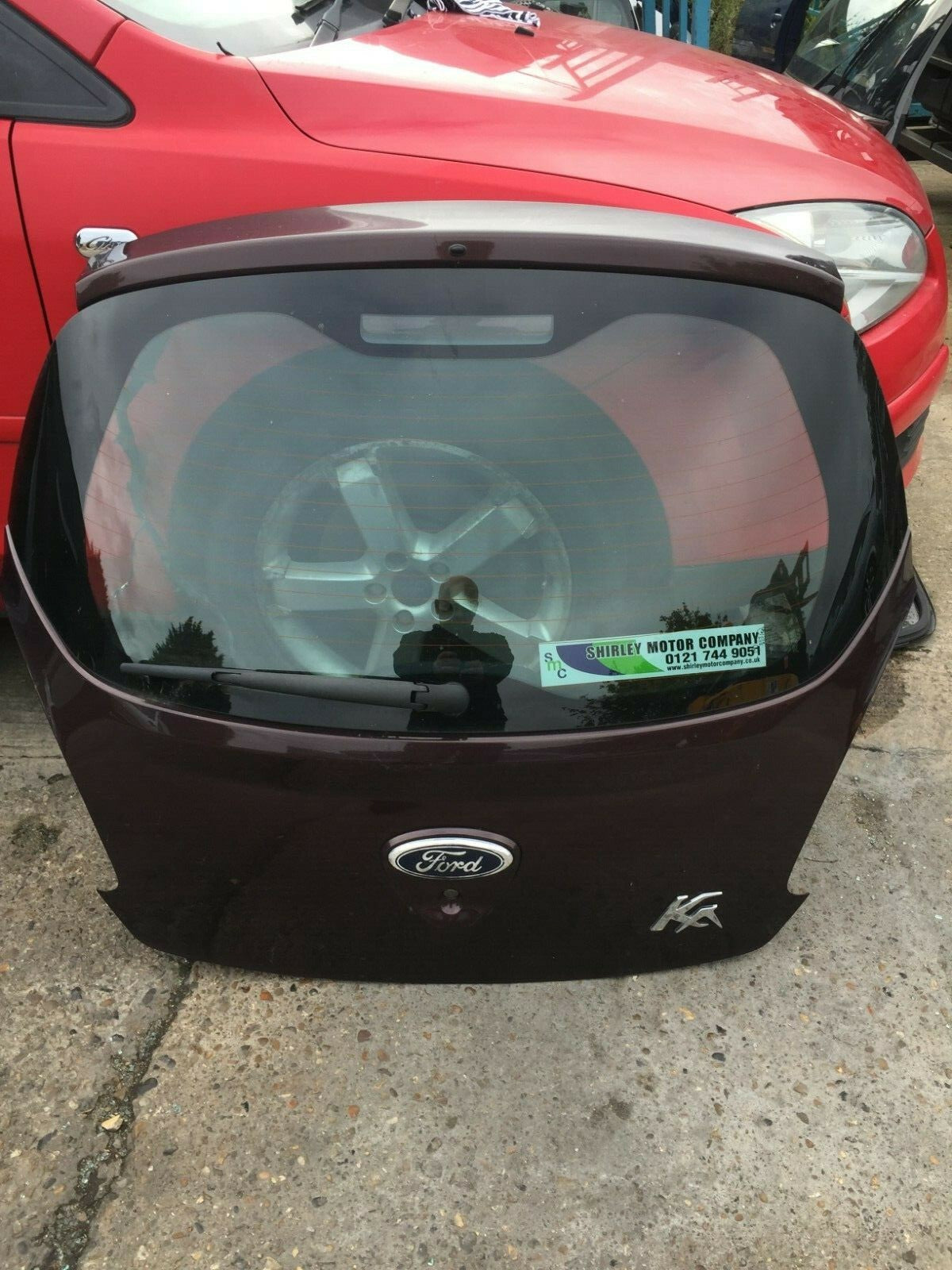 FORD KA 2 TAILGATE IN CAFFE METALLIC 2009 2016 0