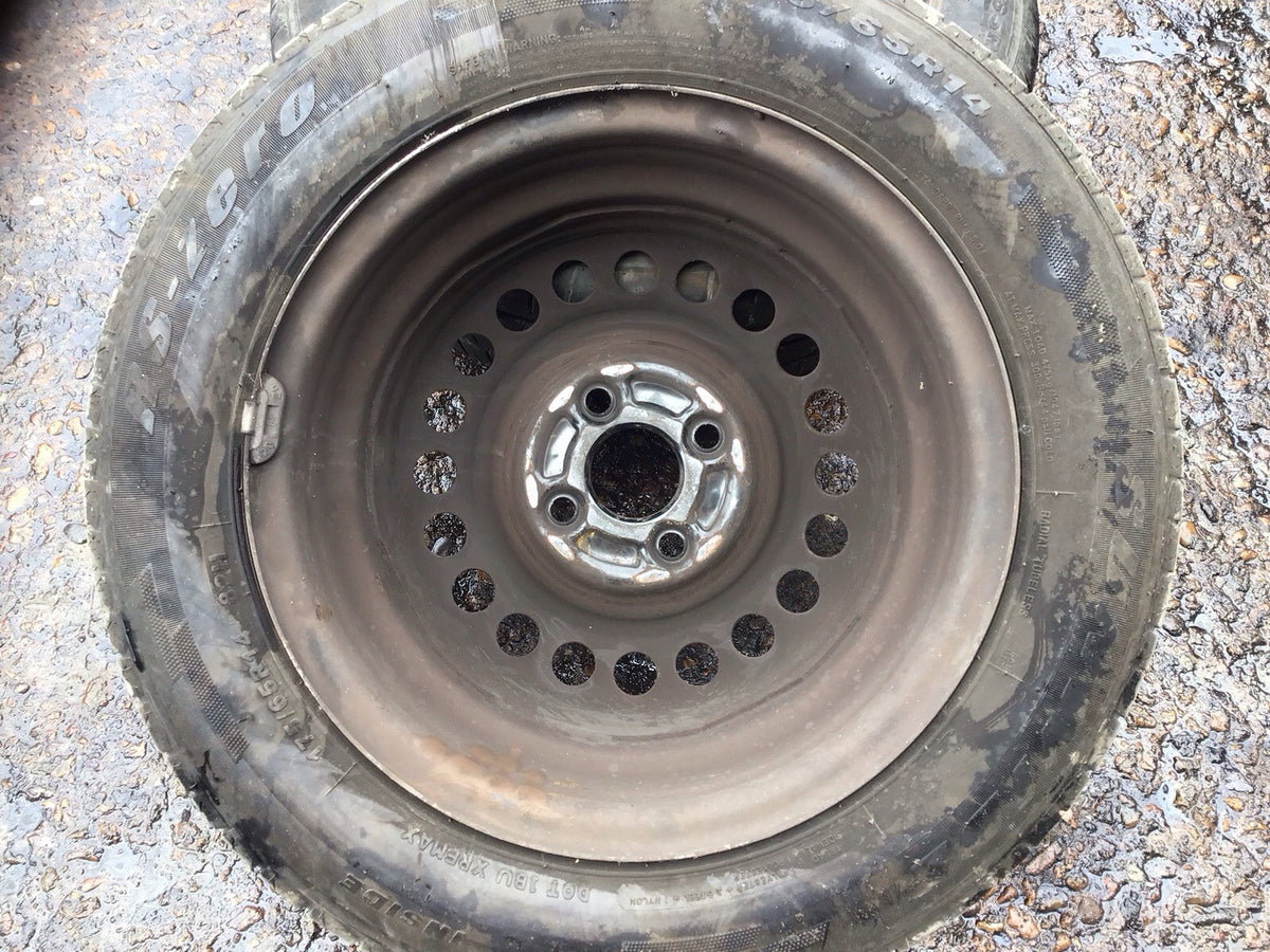 HONDA JAZZ MK2  SPARE WHEEL 14''  STEEL RIM TYRE 175X65X14  2002 20088