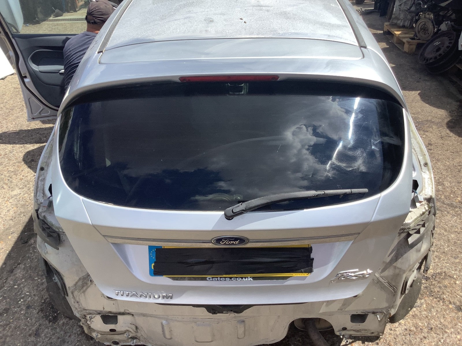 FORD FIESTA MK7  TAILGATE MOONDUST SILVER  2008 20120