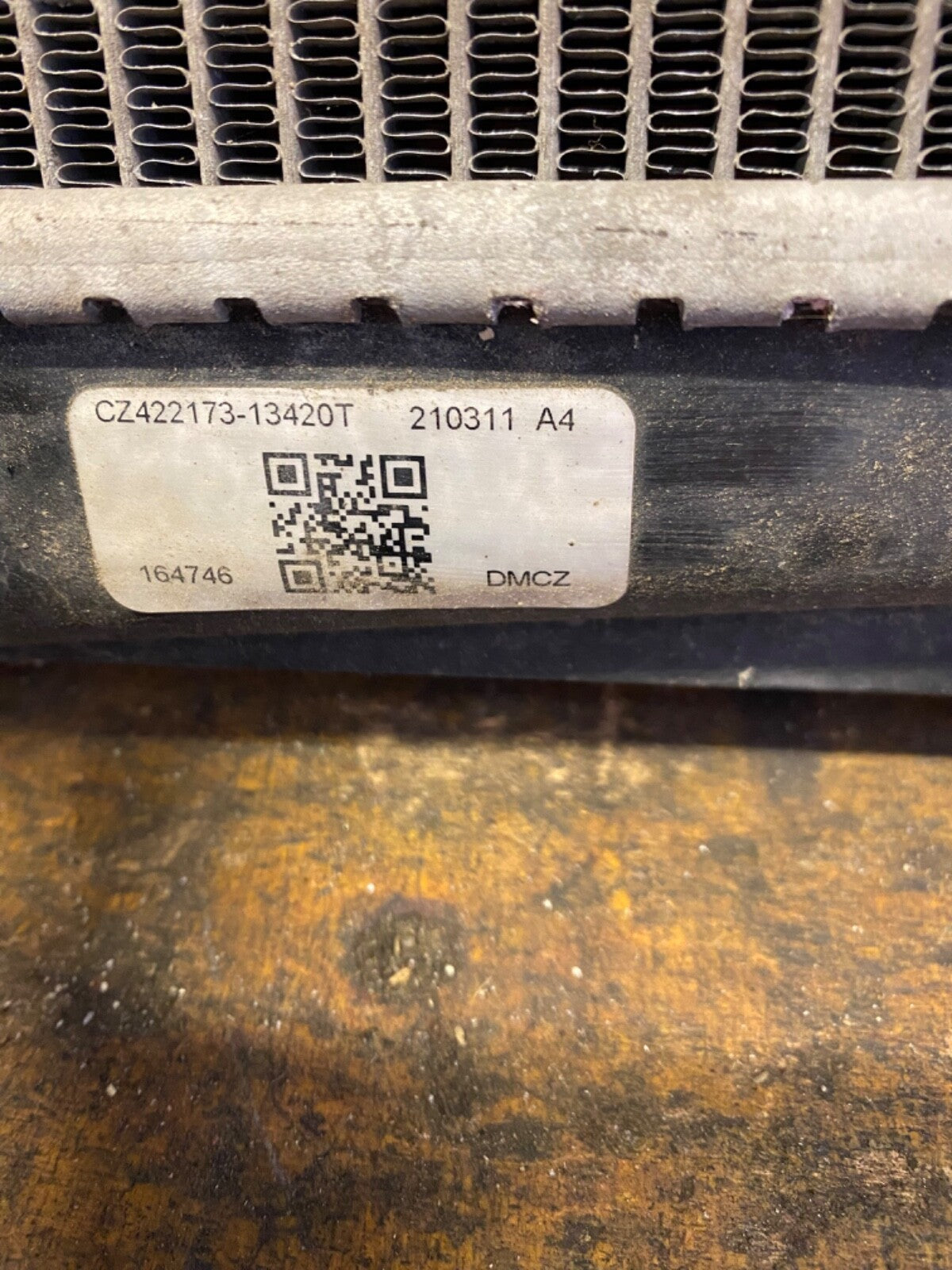 CITROEN C1 1.0 RADIATOR COOLANT RAD DENSO CZ422173  2005 20135