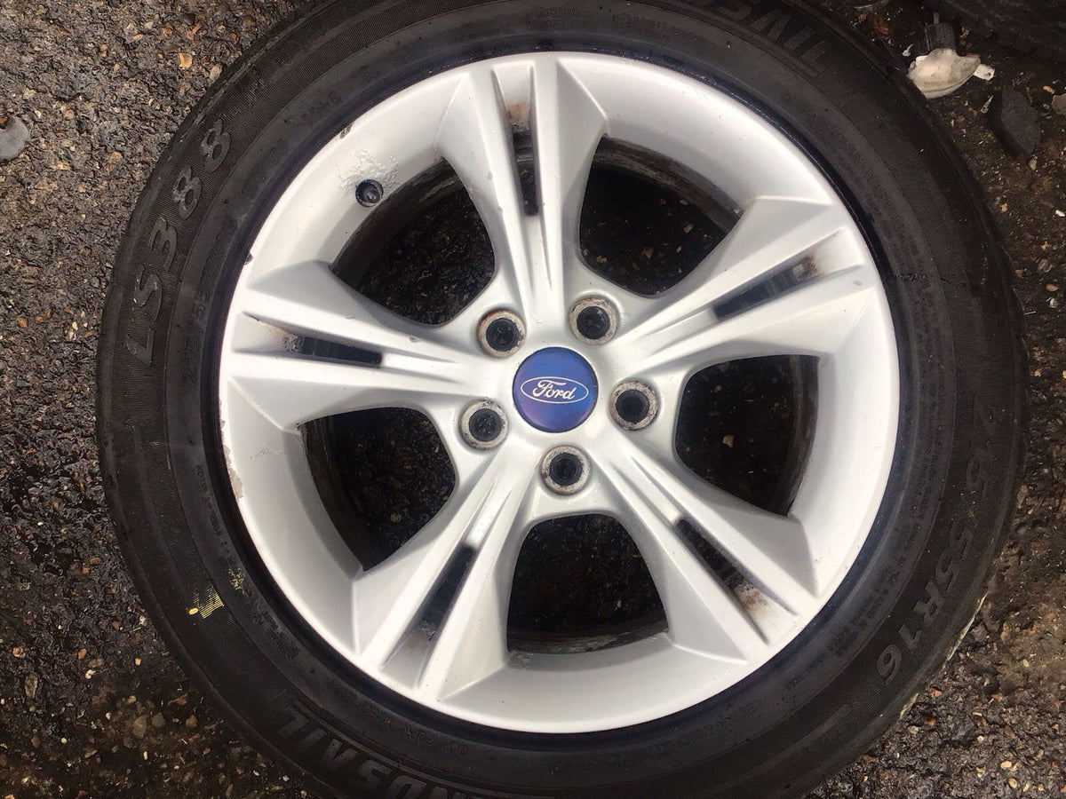FORD FOCUS MK3 ALLOY WHEEL 16'' CM5C 1007 AXA TYRE 215X55X16 2011 20184