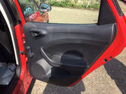 SEAT IBIZA 6J DRIVER'S SIDE O/S REAR DOOR EMOCION RED LS3H 5 DOOR 2008 20175
