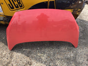 FORD KA BONNET SUNRISE RED NEEDS REPAIR 2009-20152