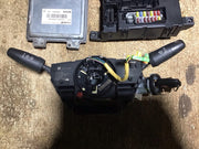 VAUXHALL CORSA D 1.2 PETROL ECU KIT 55580499 AAZN A12XER 2010 20146