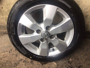 TOYOTA AYGO MK1 ALLOY WHEEL 14'' 42611 YY360 WITH TYRE 155X65X14 2005 20152