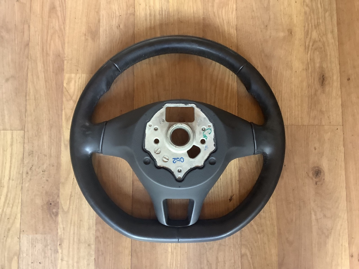 VOLKSWAGEN POLO 6R STEERING WHEEL 6C0419091BP 2014 20173