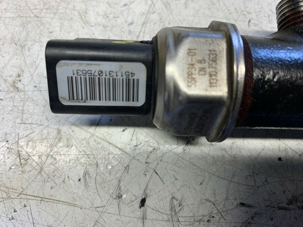 PEUGEOT 308 1.6 HDI DIESEL INJECTOR RAIL AND INJECTORS 9685297580 02 2010 20152