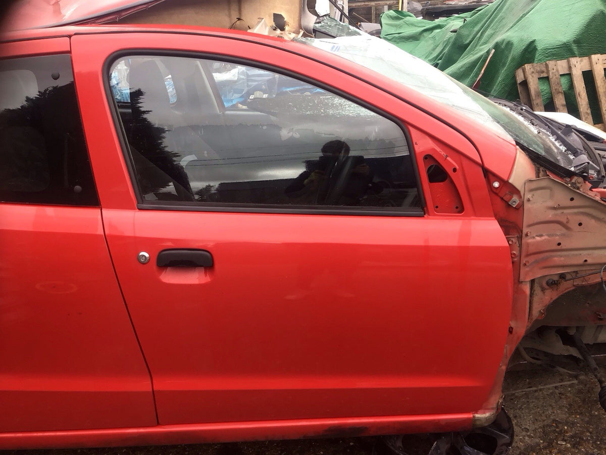 SUZUKI ALTO DRIVER'S SIDE O/S FRONT DOOR BRIGHT RED Z9T 2009 20142