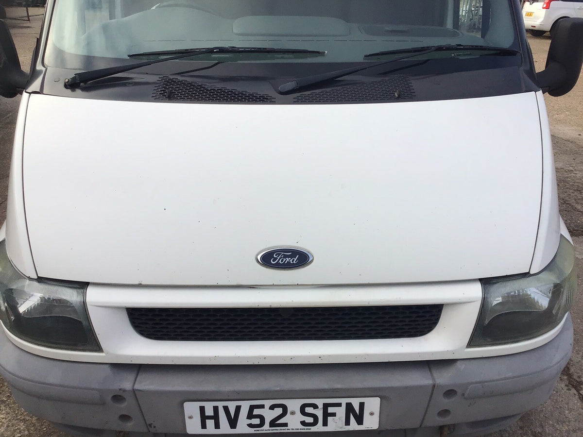 FORD TRANSIT MK6 BONNET WHITE 2001 20065