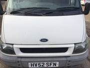FORD TRANSIT MK6 BONNET WHITE 2001 20065