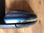 VOLKSWAGEN TOURAN PASSENGER'S SIDE N/S DOOR MIRROR PACIFIC BLUE LA5J 2010 20155