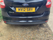 FORD FOCUS MK3 REAR BUMPER PANTHER BLACK  METALLIC HATCHBACK 2011 20180