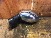 MINI R56  PASSENGER'S SIDE N/S DOOR MIRROR IN CHROME 2006 20120
