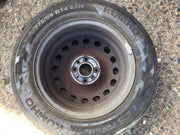 FIAT 500 FORD KA MK2 SPARE WHEEL 14'' STEEL RIM TYRE 175X65X14 2008 20159