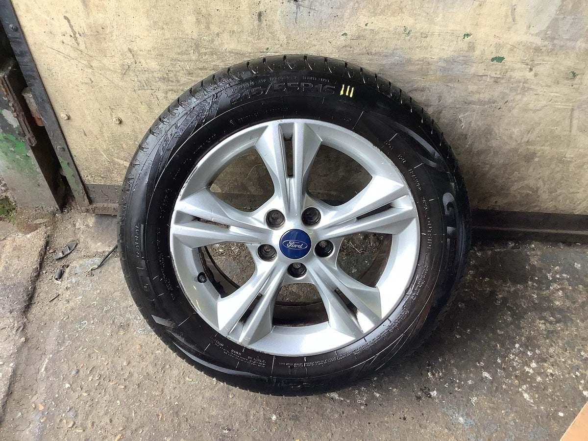 FORD FOCUS MK3 ALLOY WHEEL 16'' CM5C 1007 AXA TYRE 215X55X16 2011 20180