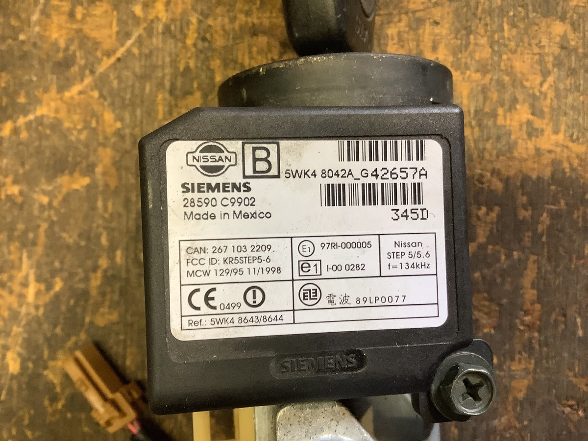 NISSAN X TRIAL MK1 IGNITION BARREL LOCK AND KEY 28590C9902 2002 20077