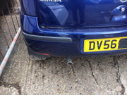 VAUXHALL CORSA C REAR BUMPER IN ULTRABLAU Z21B 2001 20065