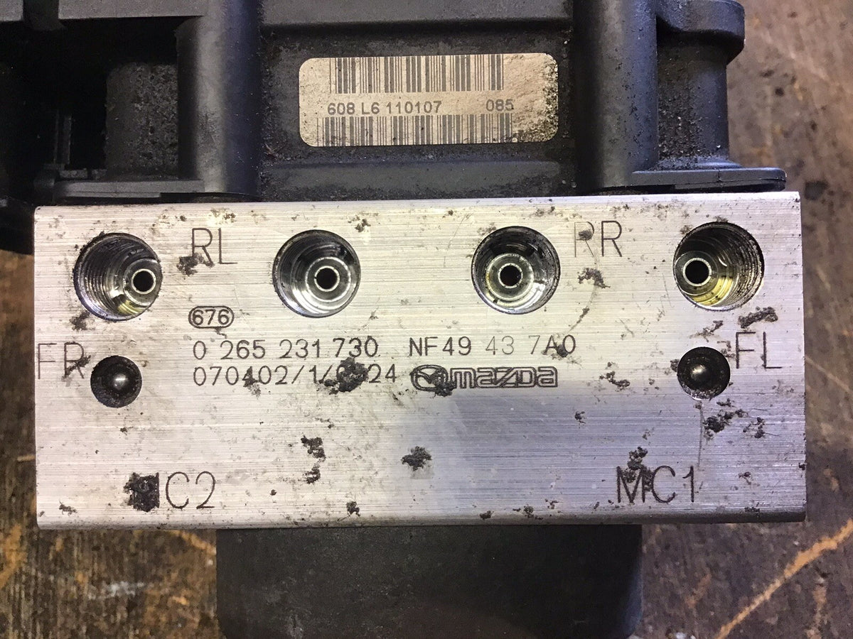 MAZDA MX5 ABS PUMP MODULE 0265231730 NF49437A0 2005 20105