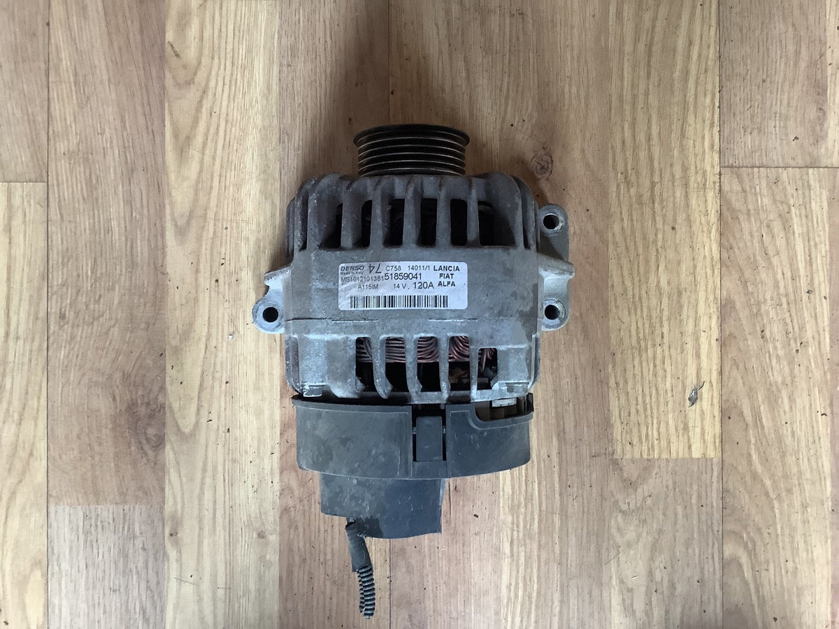 FIAT 500 1.2 PETROL MANUAL ALTERNATOR 51859041 2009 20162