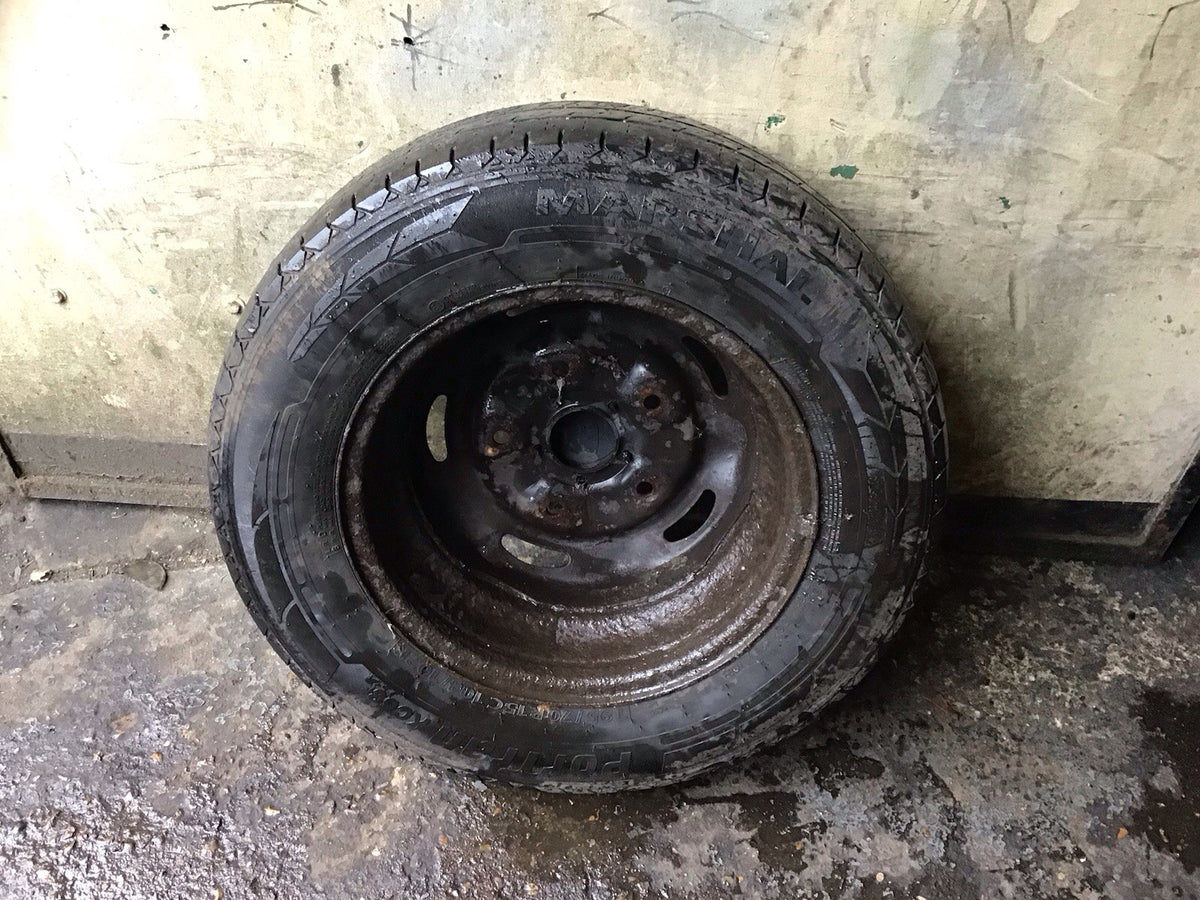 FORD TRANSIT MK7  15" STEEL WHEEL WITH TYRE 195/70/15 06 20137