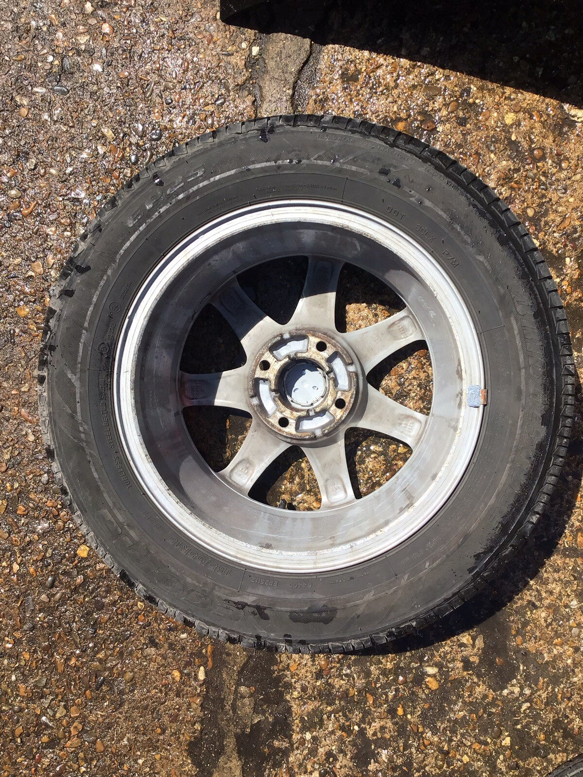PEUGEOT 208 MK1 ALLOY WHEEL 15'' 9673773577 TYRE 185/65R15 2012 20188