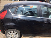 FORD FIESTA MK7 DRIVER'S SIDE O/S REAR DOOR IN PANTHER BLACK 2008 20172