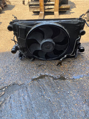 MERCEDES C CLASS W204 1.8 COMPRESSOR  AUTOMATIC RADIATOR FAN COWLING 2008 20139