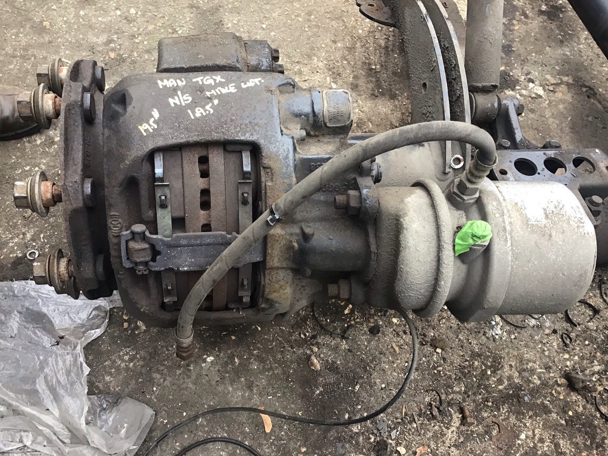 MAN TGX TGS MIDLIFT AXLE BRAKE CALIPPER AND CARRIER 19.5'' N/S WHEEL 2015 20202