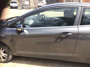 FORD FIESTA MK7 PASSENGERS SIDE N/S FRONT DOOR MAGNETIC GREY J7 3 DOOR 2008 20175