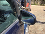 VOLKSWAGEN TOURAN DRIVER'S SIDE O/S DOOR MIRROR PACIFIC BLUE LA5J 2010 20158