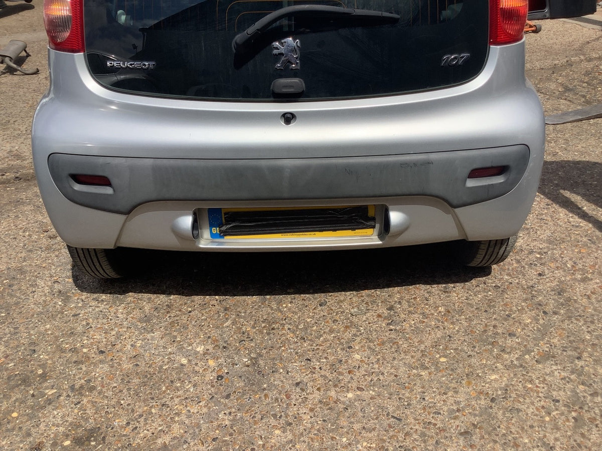 CITROEN C1 PEUGEOT 107 REAR BUMPER GRIS GALLIUM METALLIC KTB 2005 20110