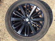 PEUGEOT 208 ALLOY WHEEL 16'' 9808137577 TYRE 195X55X15  2012 20192