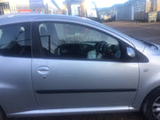 CITROEN C1 DRIVER SIDE O/S FRONT DOOR SILVER METALLIC KTB 3 DOOR 05 144
