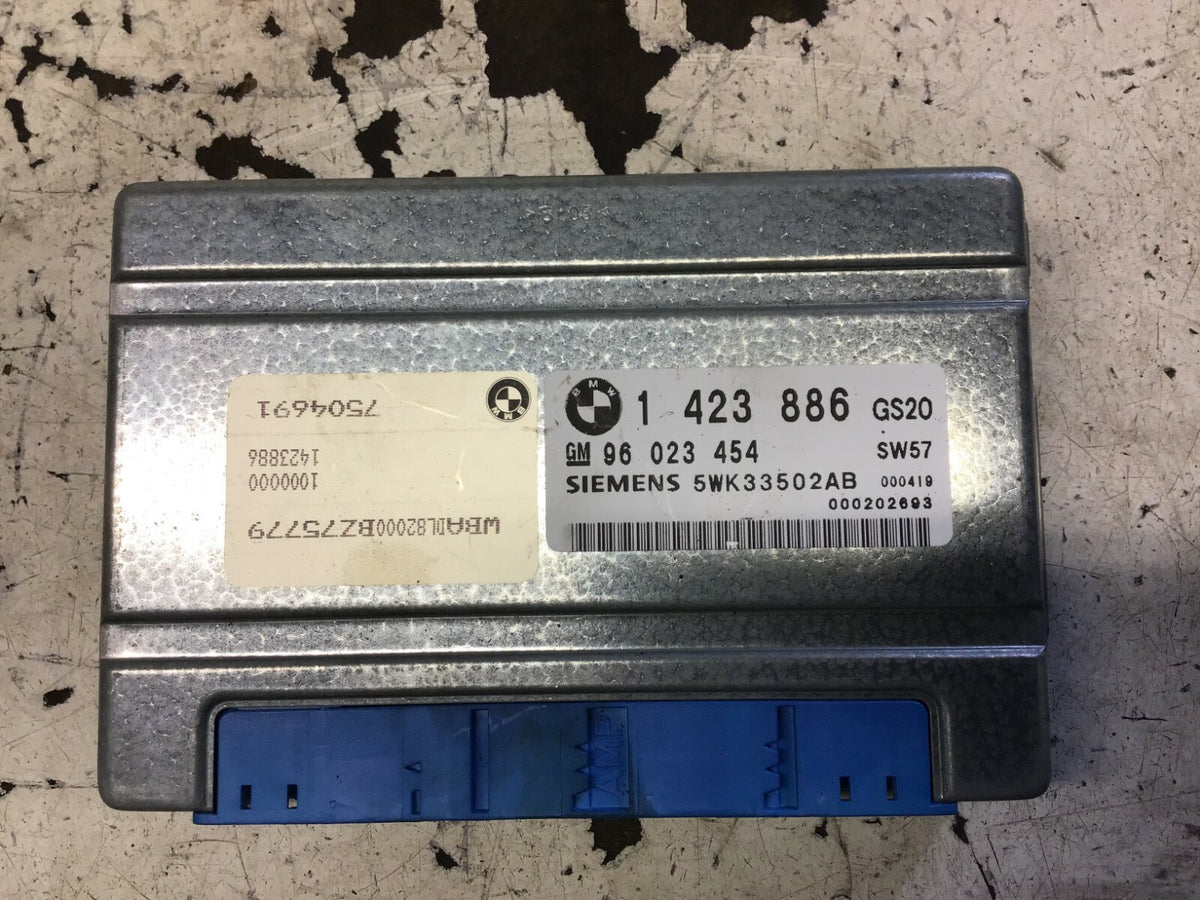 BMW 5 SERIES E39 AUTOMATIC GEARBOX ECU 1423886  5WK33502AB GS20  2000 20050
